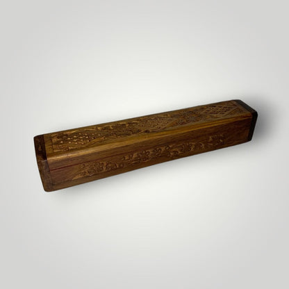 Wooden Incense Burner Box