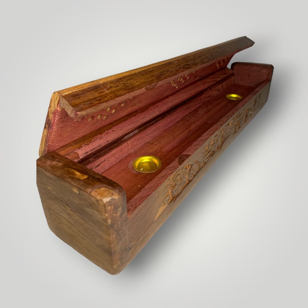 Wooden Incense Burner Box