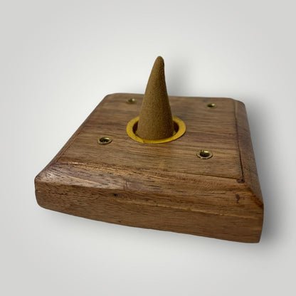 Wooden Incense Holder