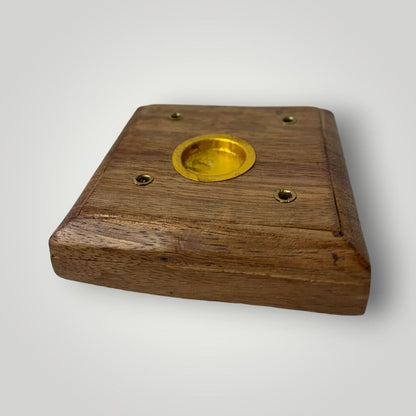 Wooden Incense Holder