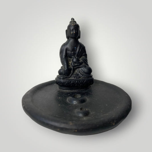 Buddha Clay Incense Burner