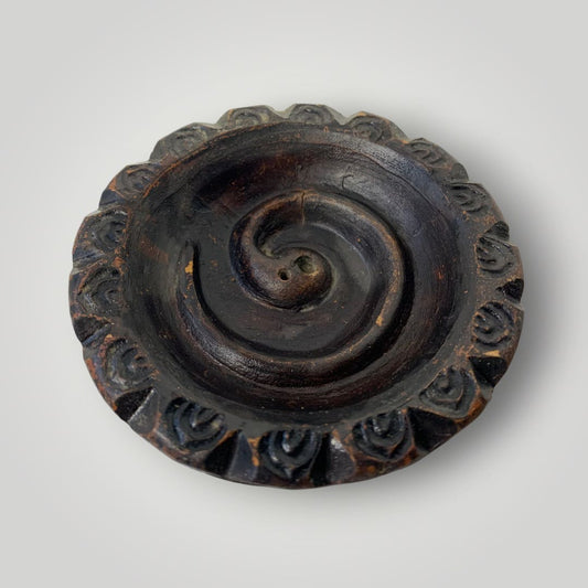 Spiral Clay Rope Incense Burner